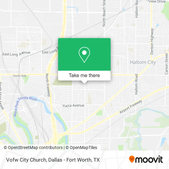 Vofw City Church map