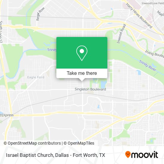 Mapa de Israel Baptist Church