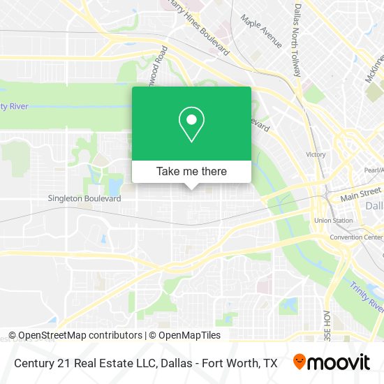 Mapa de Century 21 Real Estate LLC