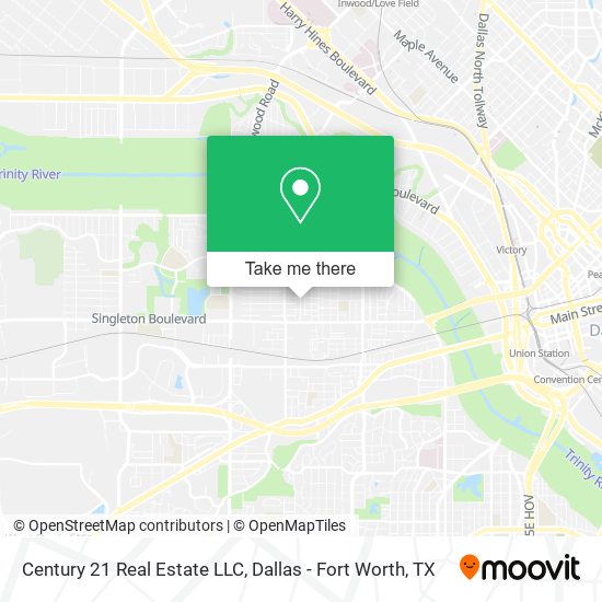 Century 21 Real Estate LLC map