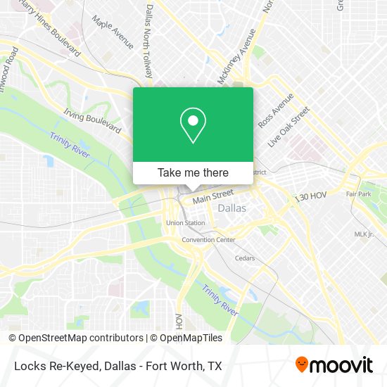 Locks Re-Keyed map