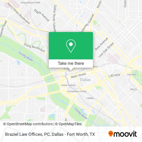 Braziel Law Offices, PC map