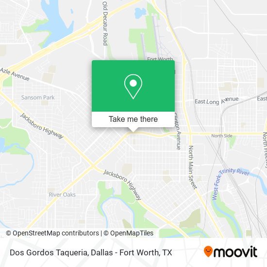 Dos Gordos Taqueria map