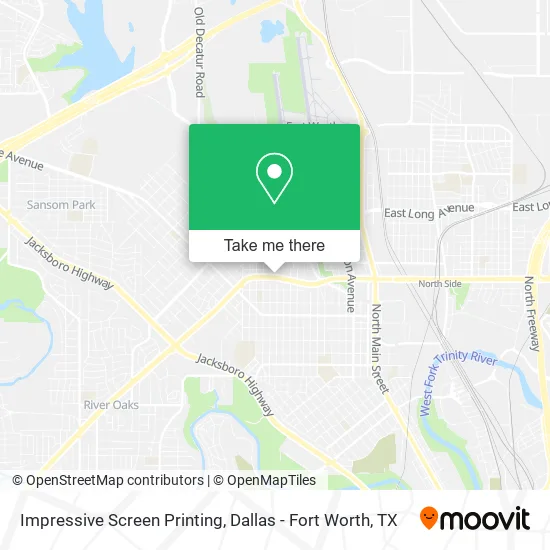 Impressive Screen Printing map