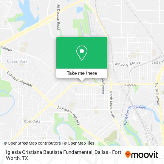Iglesia Cristiana Bautista Fundamental map