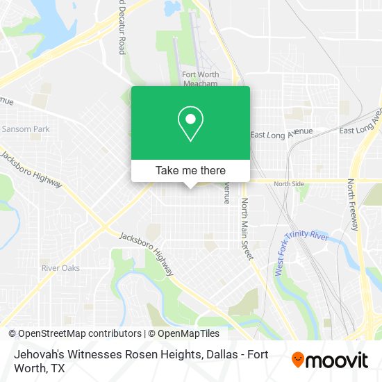 Jehovah's Witnesses Rosen Heights map