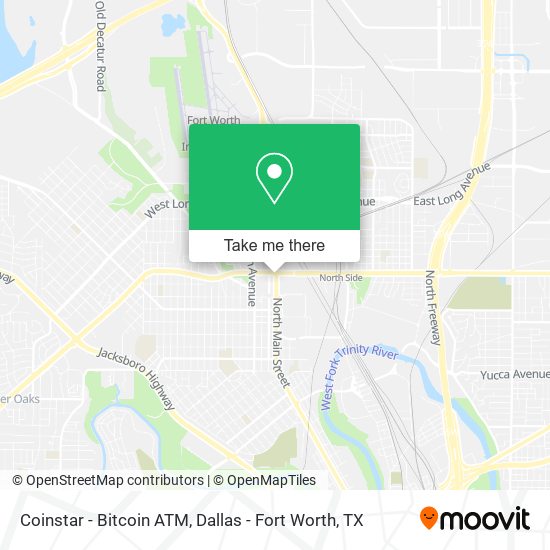 Mapa de Coinstar - Bitcoin ATM