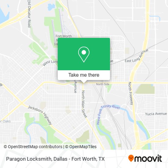 Paragon Locksmith map