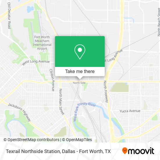 Mapa de Texrail Northside Station