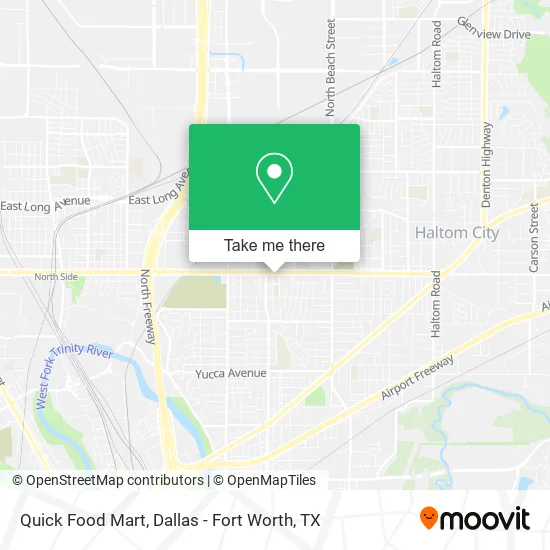 Quick Food Mart map