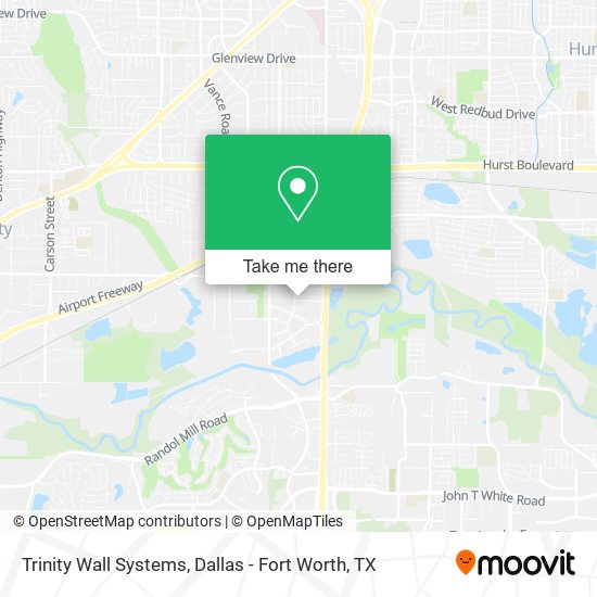 Mapa de Trinity Wall Systems