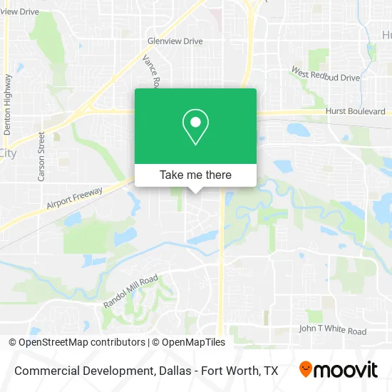 Commercial Development map