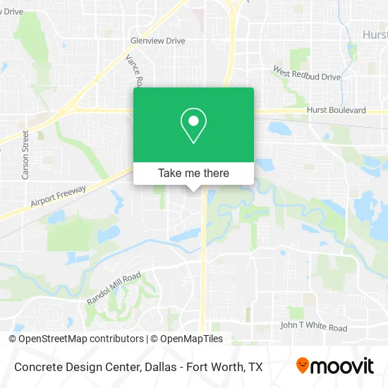 Concrete Design Center map