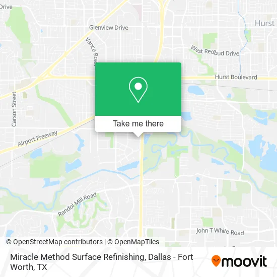 Miracle Method Surface Refinishing map
