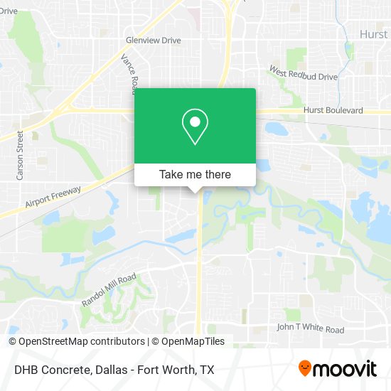 DHB Concrete map