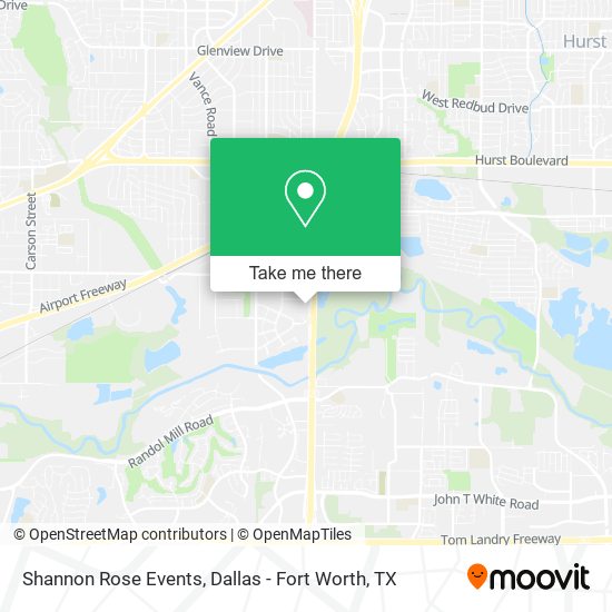 Mapa de Shannon Rose Events