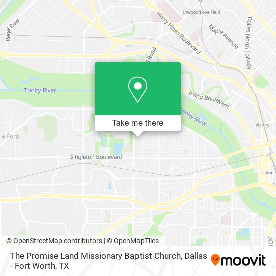 The Promise Land Missionary Baptist Church map