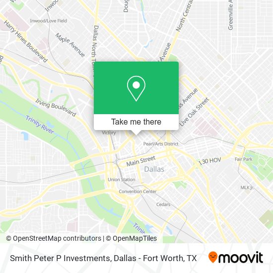 Mapa de Smith Peter P Investments