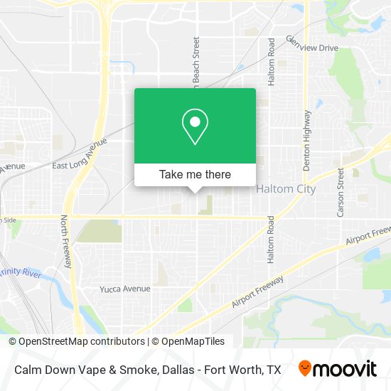 Calm Down Vape & Smoke map