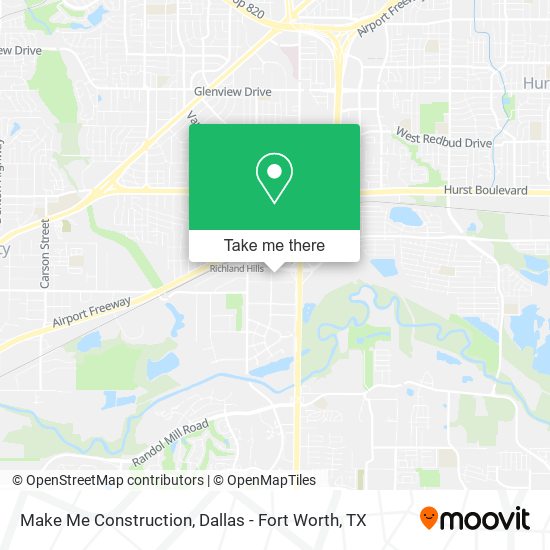 Make Me Construction map