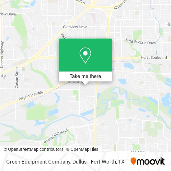 Green Equipment Company map