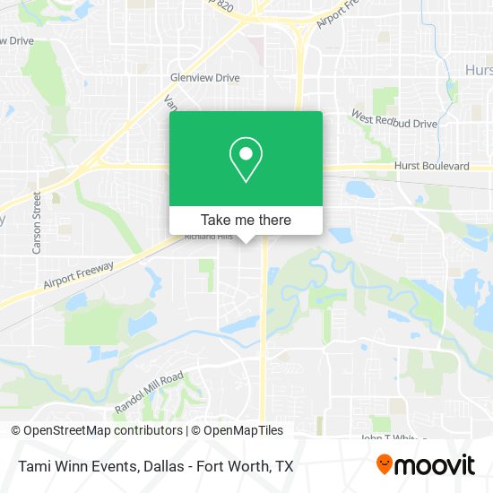 Tami Winn Events map
