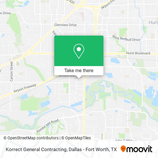 Mapa de Korrect General Contracting