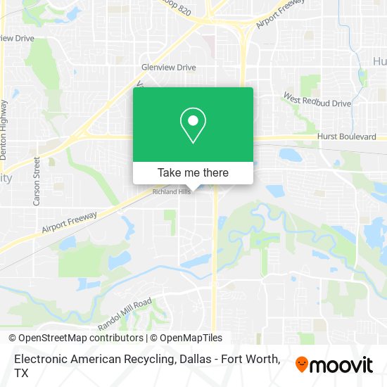 Mapa de Electronic American Recycling