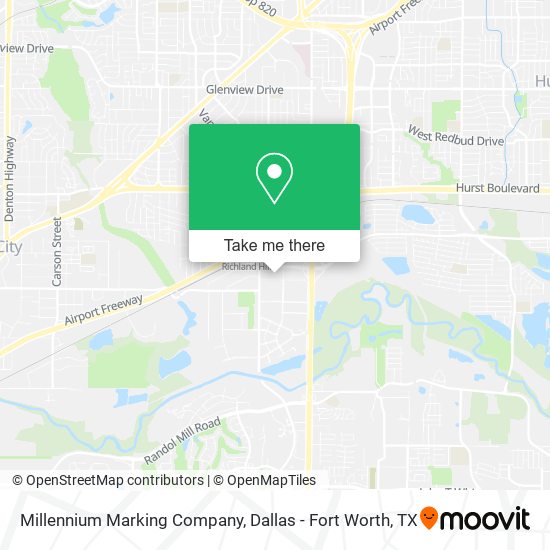 Millennium Marking Company map