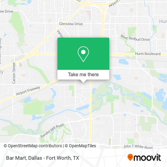 Mapa de Bar Mart
