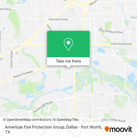 American Fire Protection Group map
