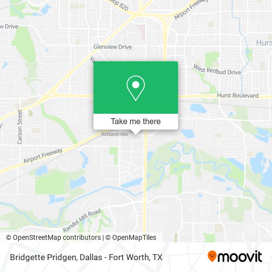 Bridgette Pridgen map