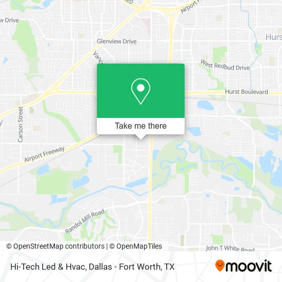 Hi-Tech Led & Hvac map