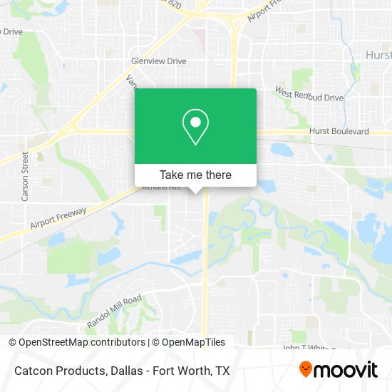 Catcon Products map