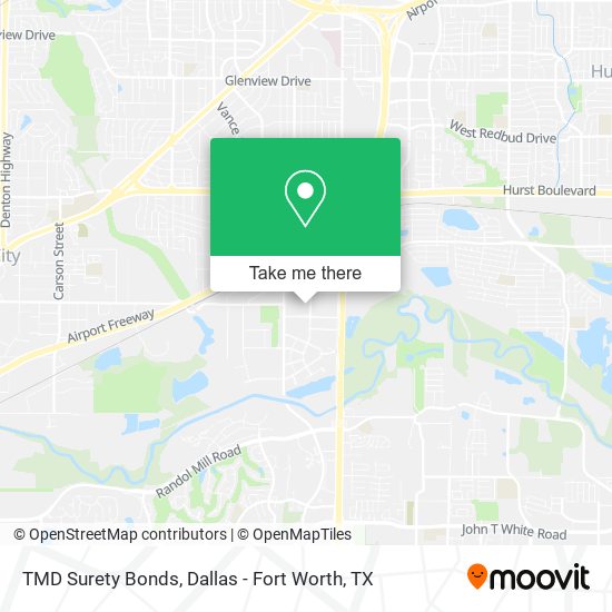 TMD Surety Bonds map