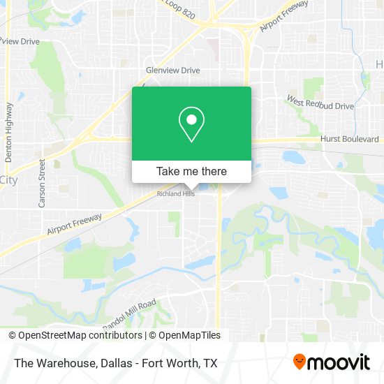 The Warehouse map