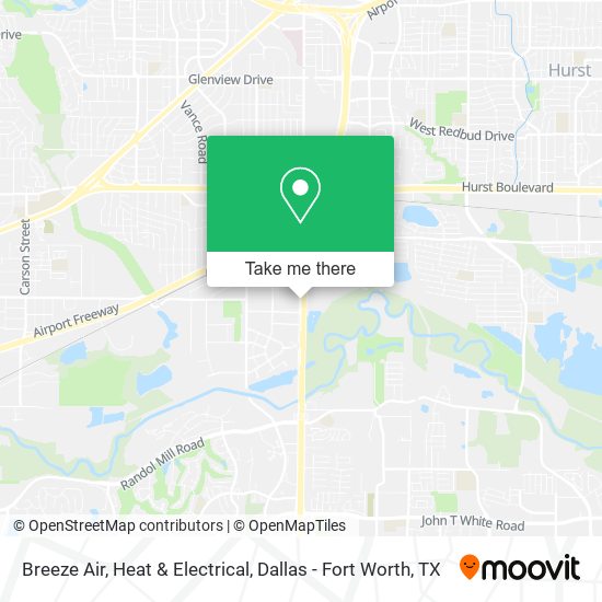 Mapa de Breeze Air, Heat & Electrical