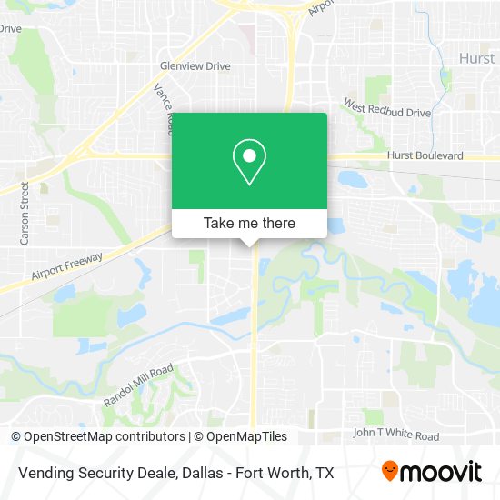 Vending Security Deale map