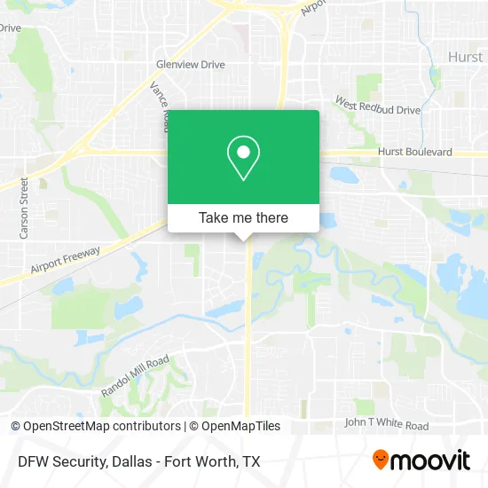 DFW Security map