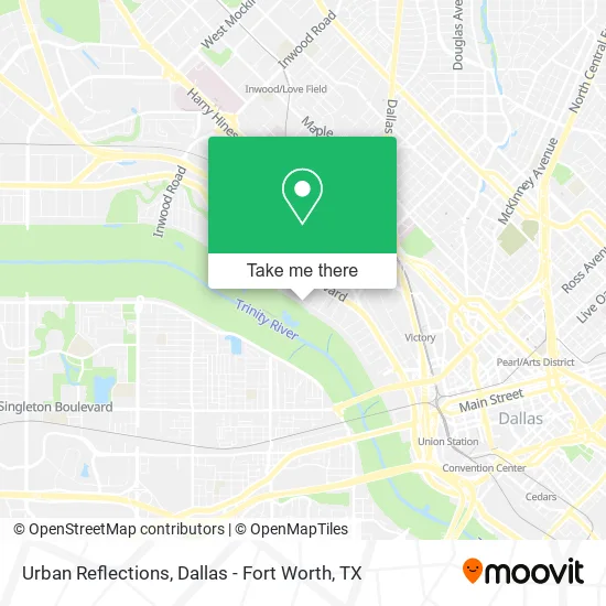 Urban Reflections map