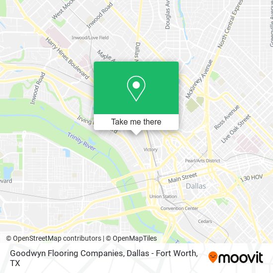 Goodwyn Flooring Companies map