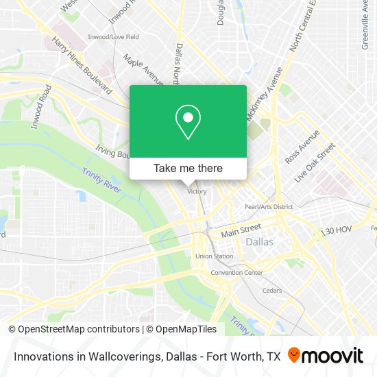 Innovations in Wallcoverings map