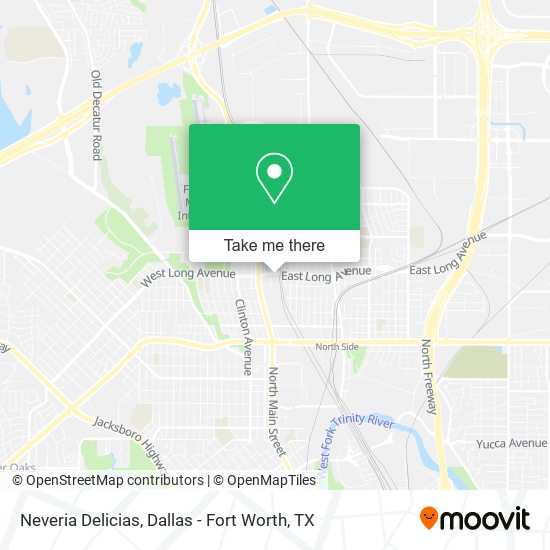 Neveria Delicias map