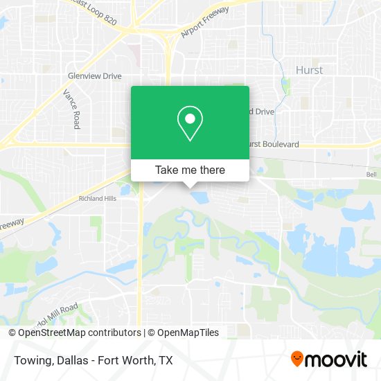 Towing map