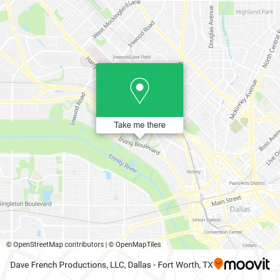 Dave French Productions, LLC map