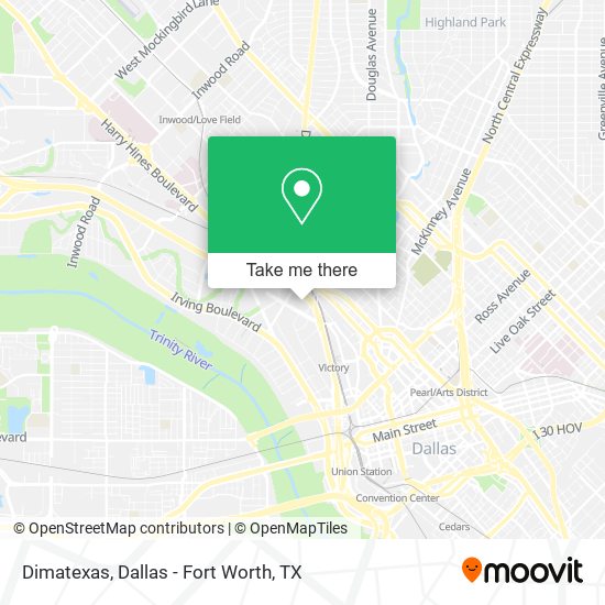 Dimatexas map