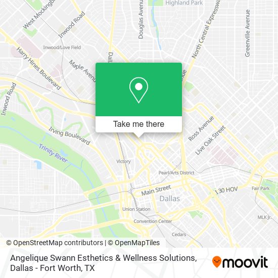 Mapa de Angelique Swann Esthetics & Wellness Solutions