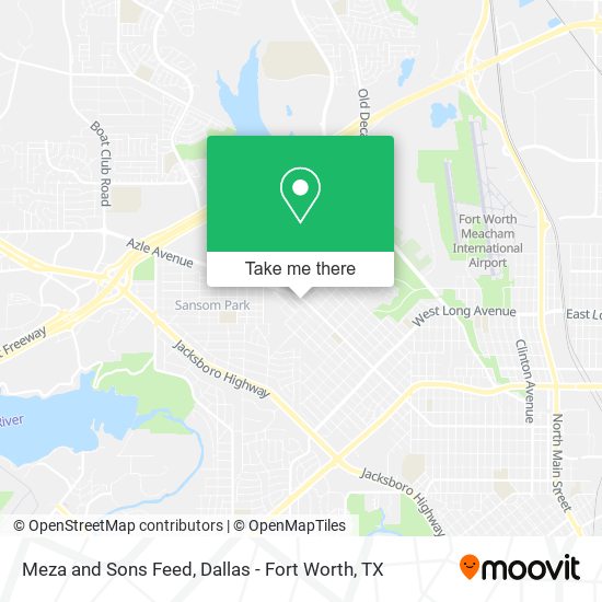 Meza and Sons Feed map