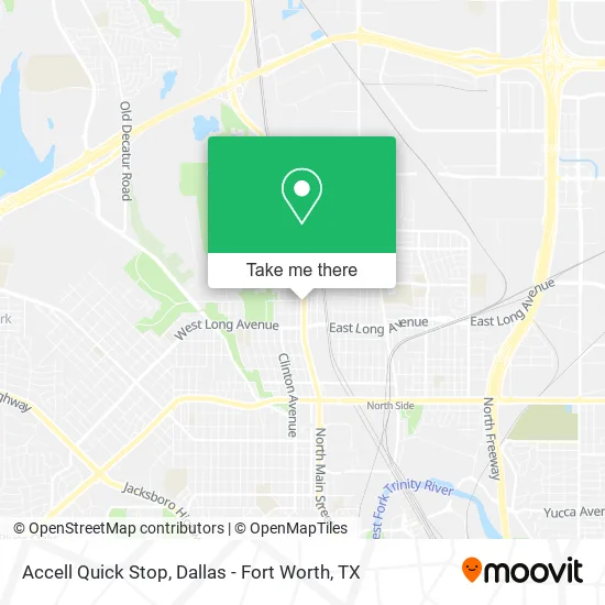 Accell Quick Stop map
