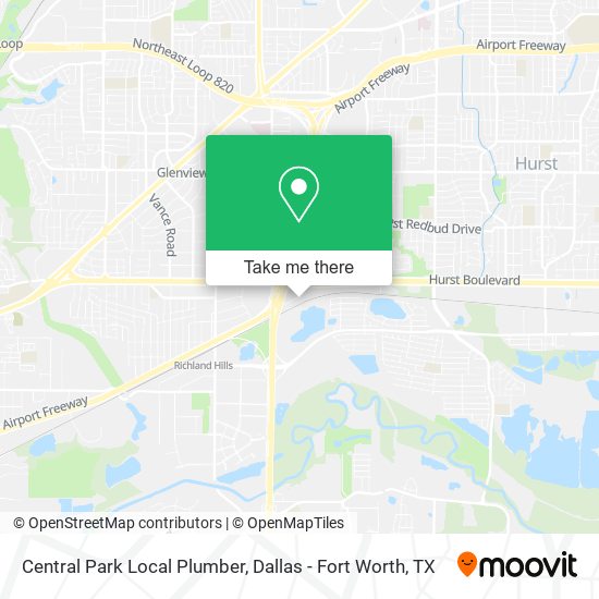 Central Park Local Plumber map